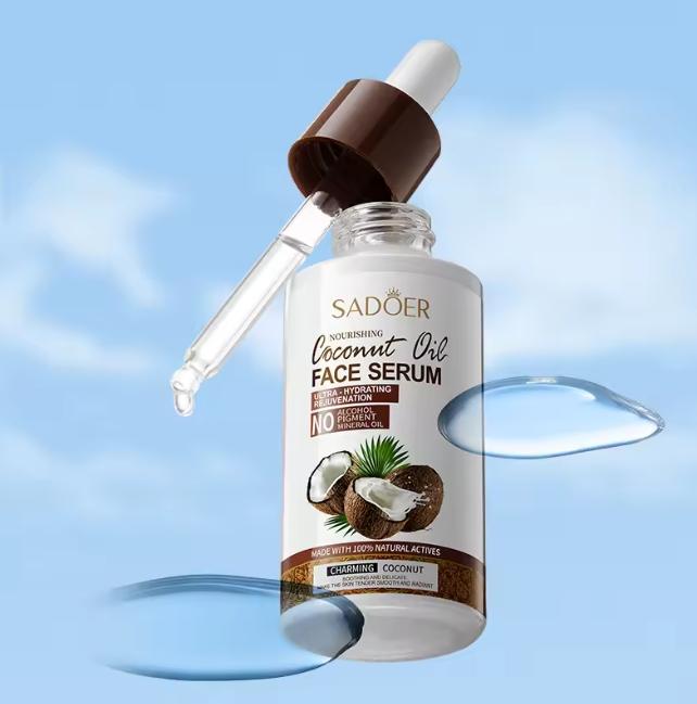 Coconut Oil Nourishing Facial essence Moisturizing Repair Revitalizing anti-aging Alcohol Free Mineral Oil Free essence