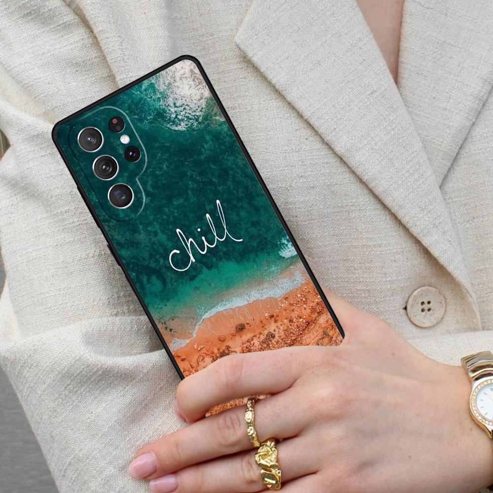 Travel Mountain Sea Beach Cell Phone Case for Samsung Galaxy S26 Ultra S25 S24 S23 S22 S21 S20 Note10 Cover