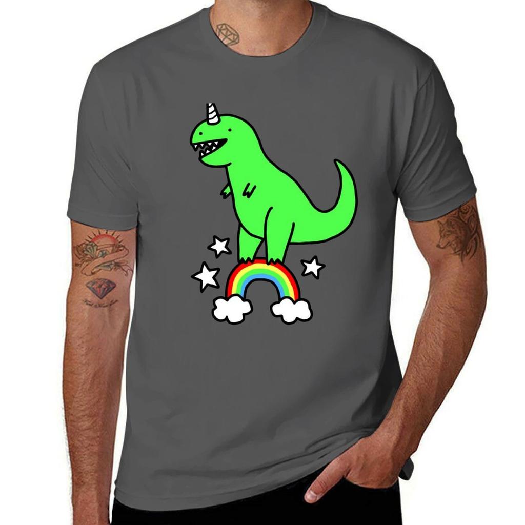 TRexicorn TShirt Athletic Fit Sports Short Sleeve Top