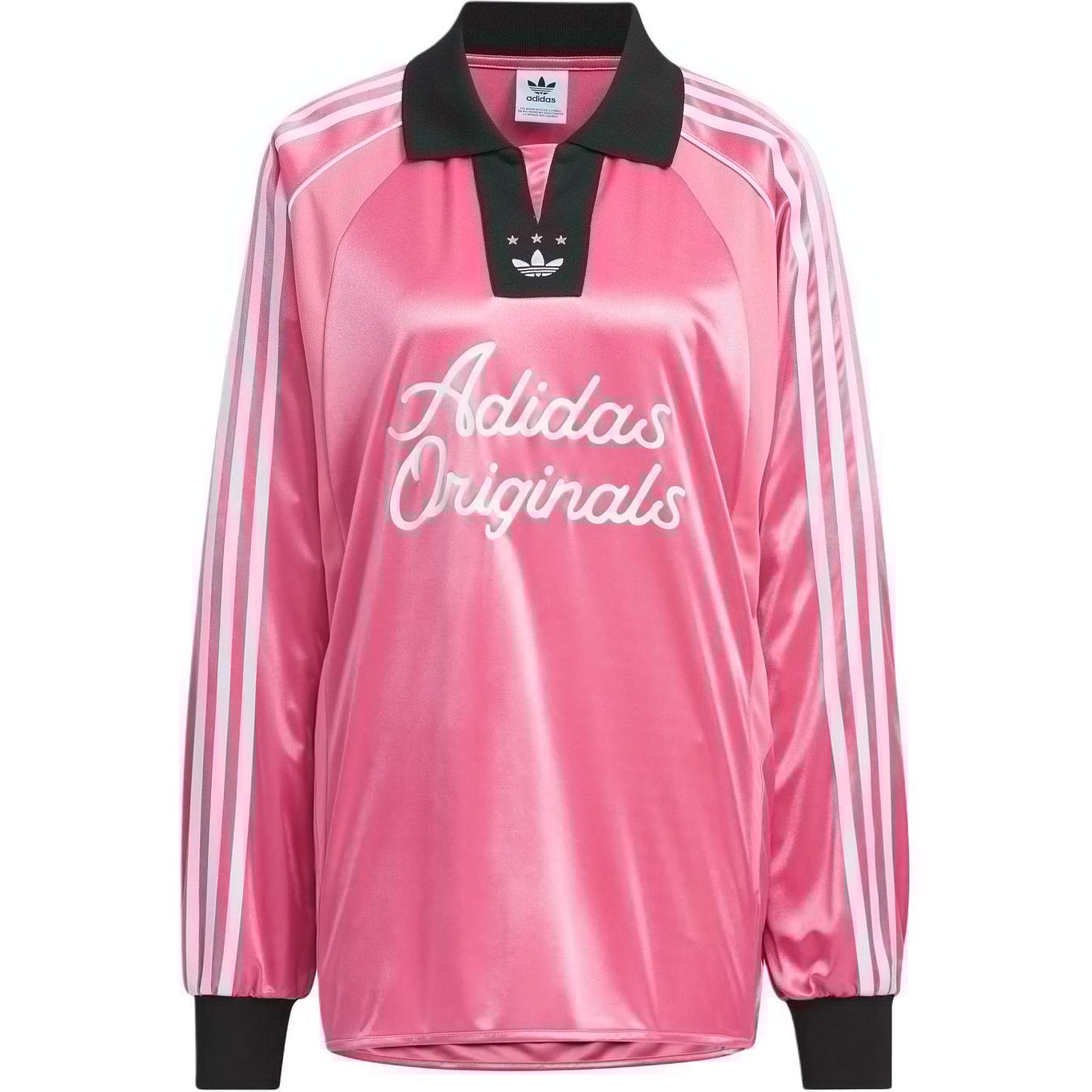 Adidas Originals SS24 Polo Shirt Unisex Pink JD1128 L