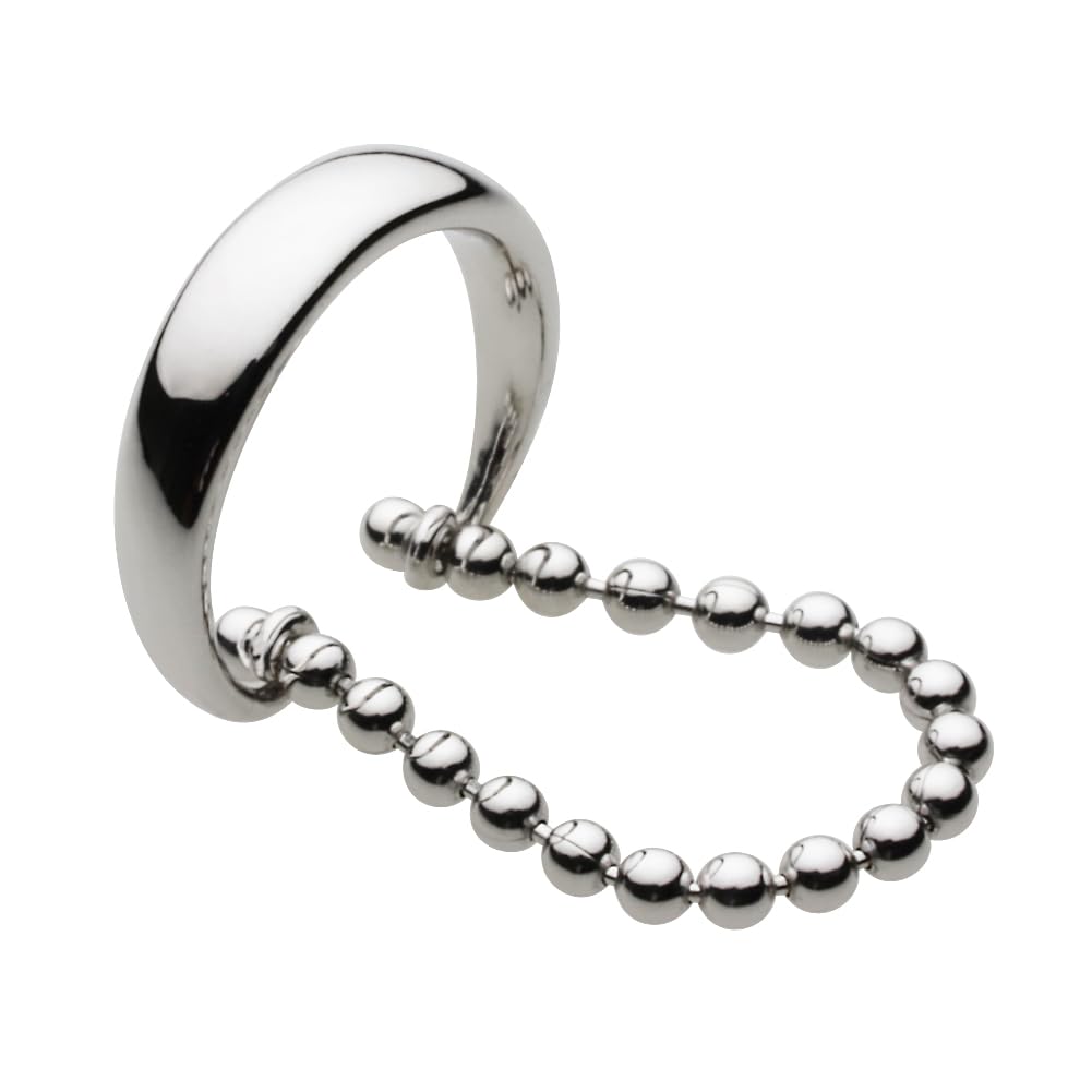 

Серьга-кафф Plain Chain из серебра 925 пробы e2104 [Cenote] [Серебряные аксессуары]