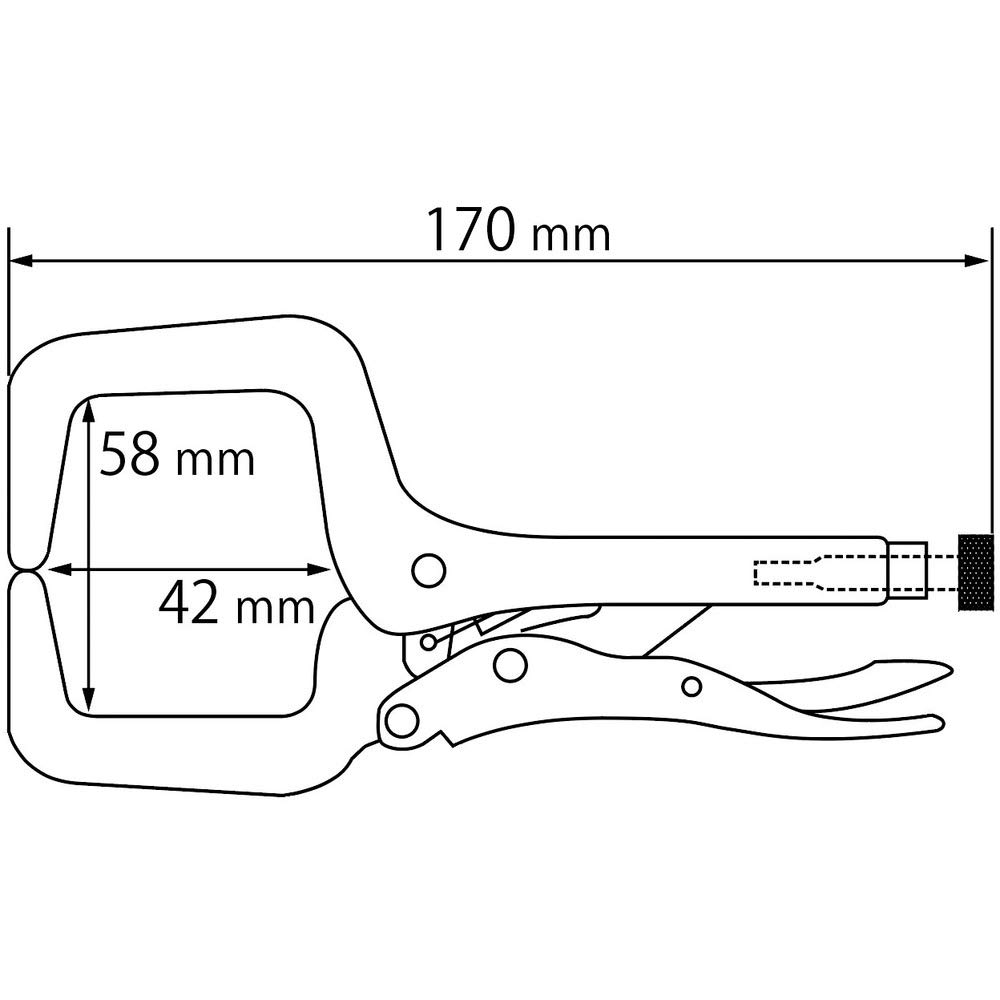 Lobtex Vice Pliers (Ebi) VC-150N