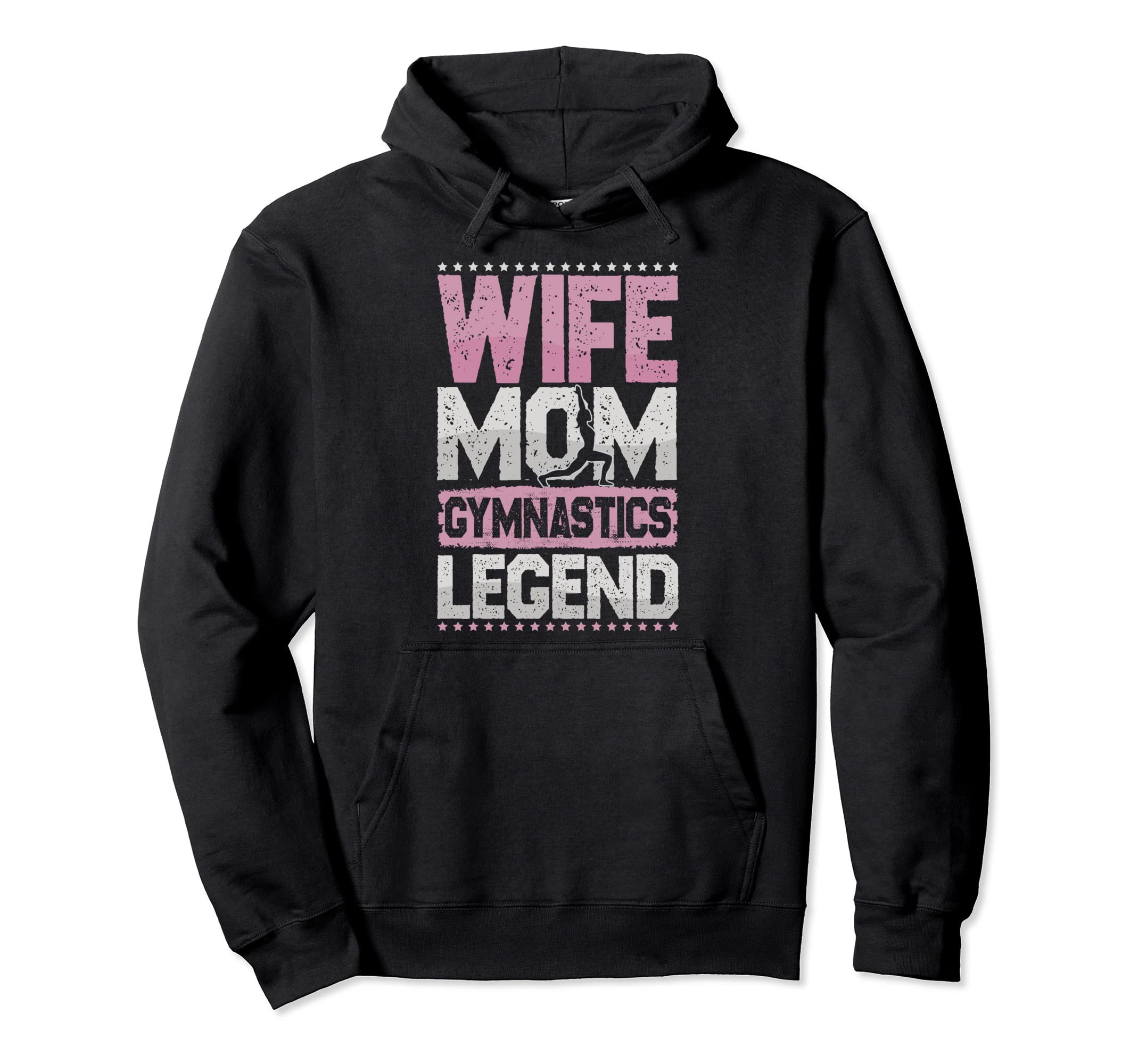 

Fitness Wife Mom Gymnastics Legend Gymnastics Hoodie Women s