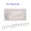 OBD Plug + Terminal + Insert OBD OBD2 Female Connector J1962f Plug OBD 2 16 PIN with Terminal Suitable for Most Car