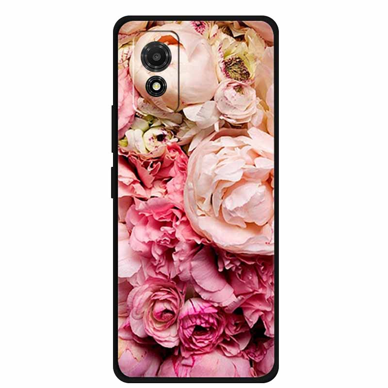 Für TCL 501 Hülle Luxus Mode Weiches TPU Schutz Silikon Handyhülle für TCL 501 T433D Rückseitenabdeckungen TCL501 etui Fundas 6.0"