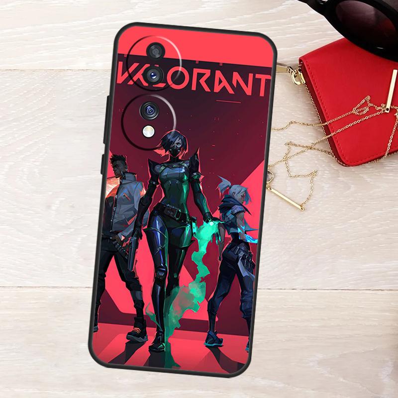 Valorant Shooting Game Case For Honor Magic 8 5 6 7 Lite X9a X9b X9c X9d X8b X8c Win RT 50 70 90 200 400 Pro Cover