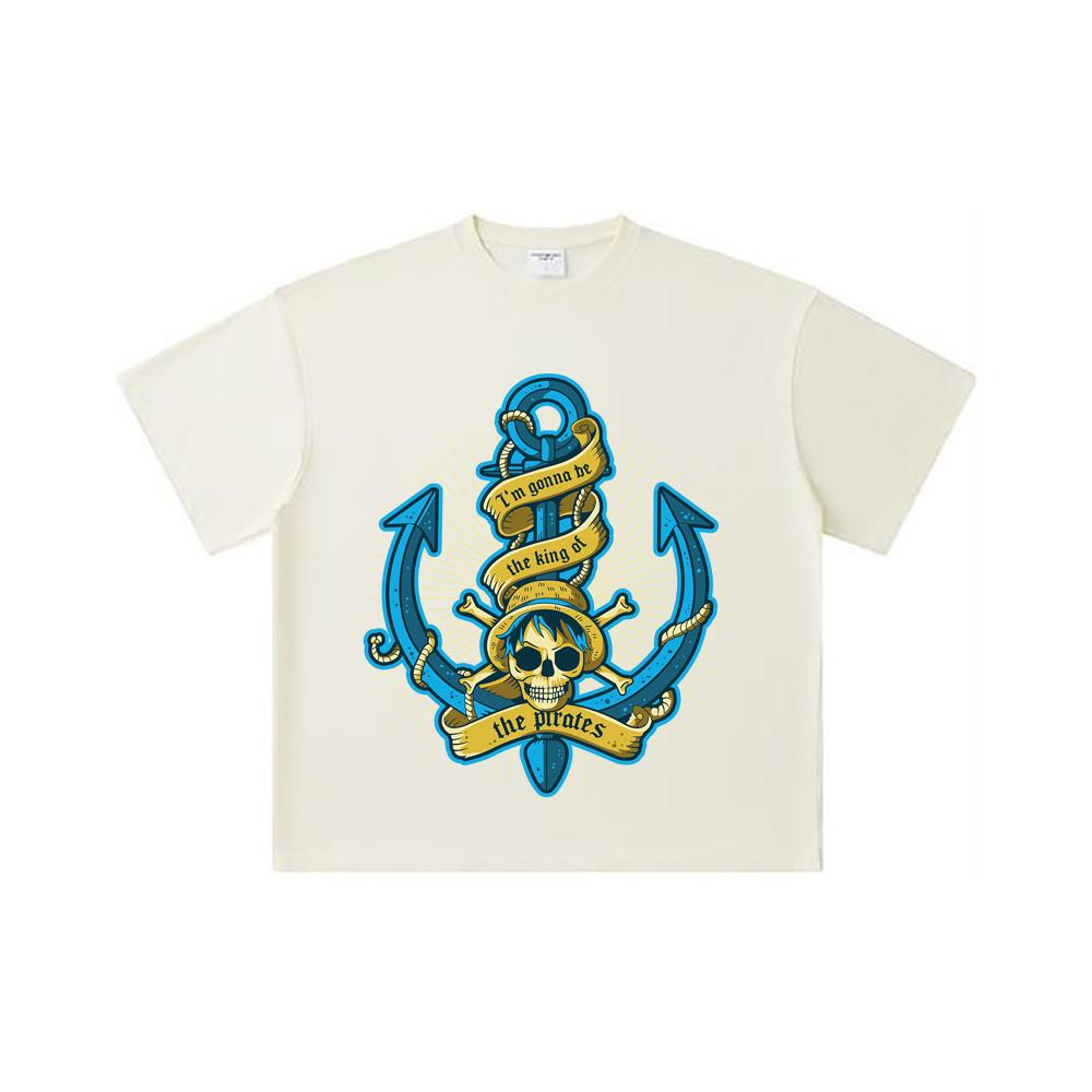 

Хлопковая футболка унисекс плотностью 260 г/м², двойная пряжа, 32 нити, 100% хлопок, цельная, с принтом логотипа V35 Luffy Kaido, тяжелый хлопок S абрикосовый