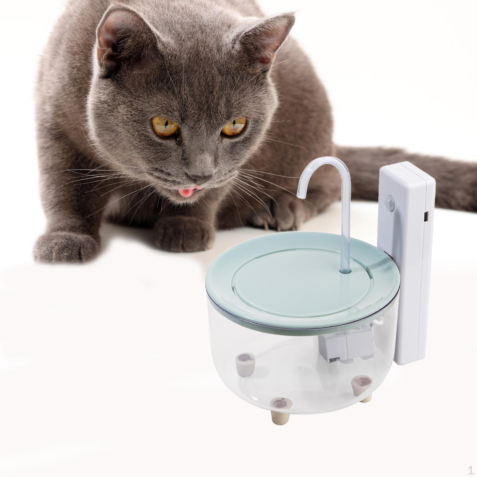 

Фонтан для воды для кошек 5S Response, Нескользящее дно, Тихая поилка с многослойным фильтром для синий