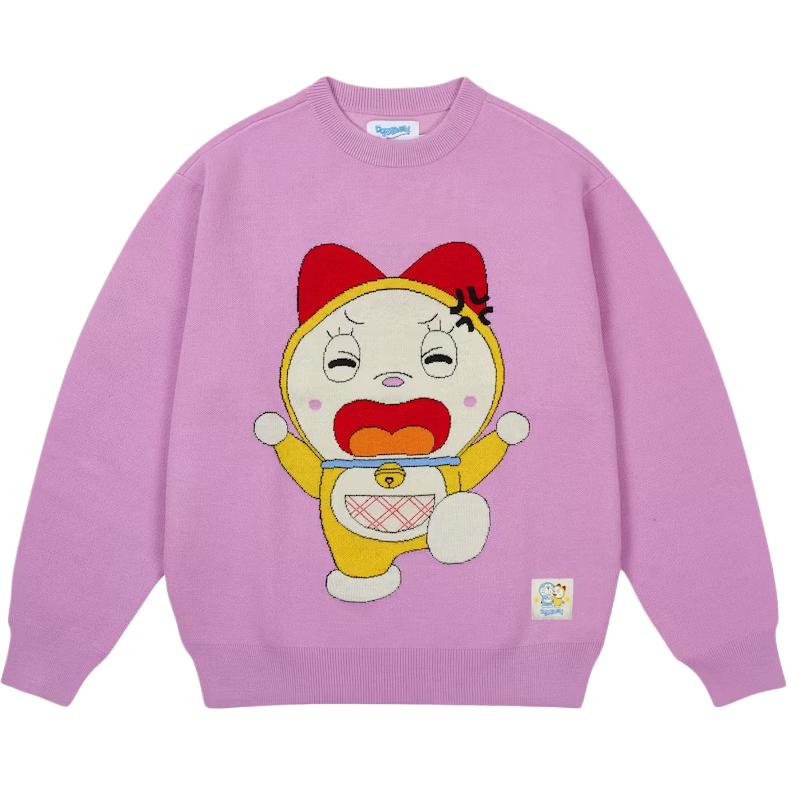 

Palace X Вязаный Дораэмон Розовый Унисекс Топы P29KW011 XL
