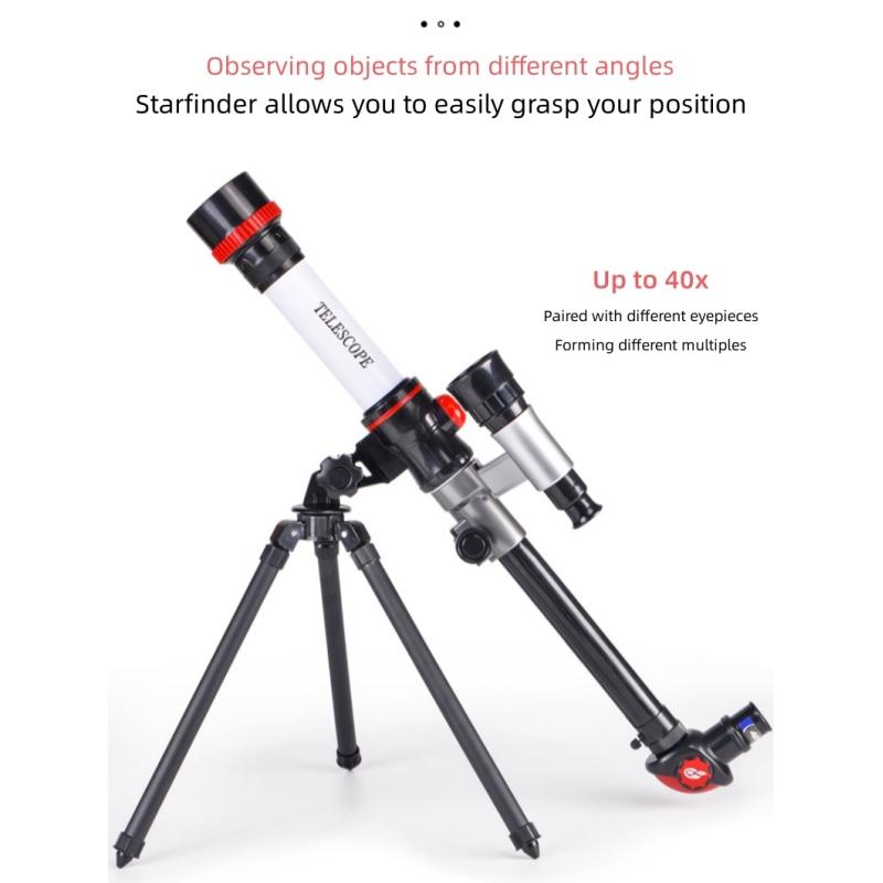 Tragbares professionelles astronomisches Teleskop für den Außenbereich mit hoher Vergrößerung für das monokulare Experiment mit Nachtsicht bei schwachem Licht für Kinder