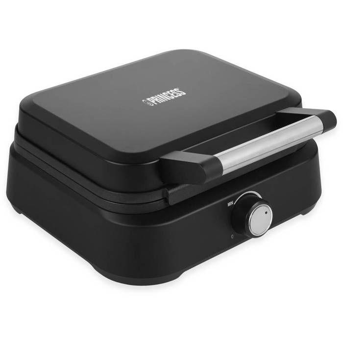 Gaufrier - tristar - princess - deluxe - noir mat - petit électroménager