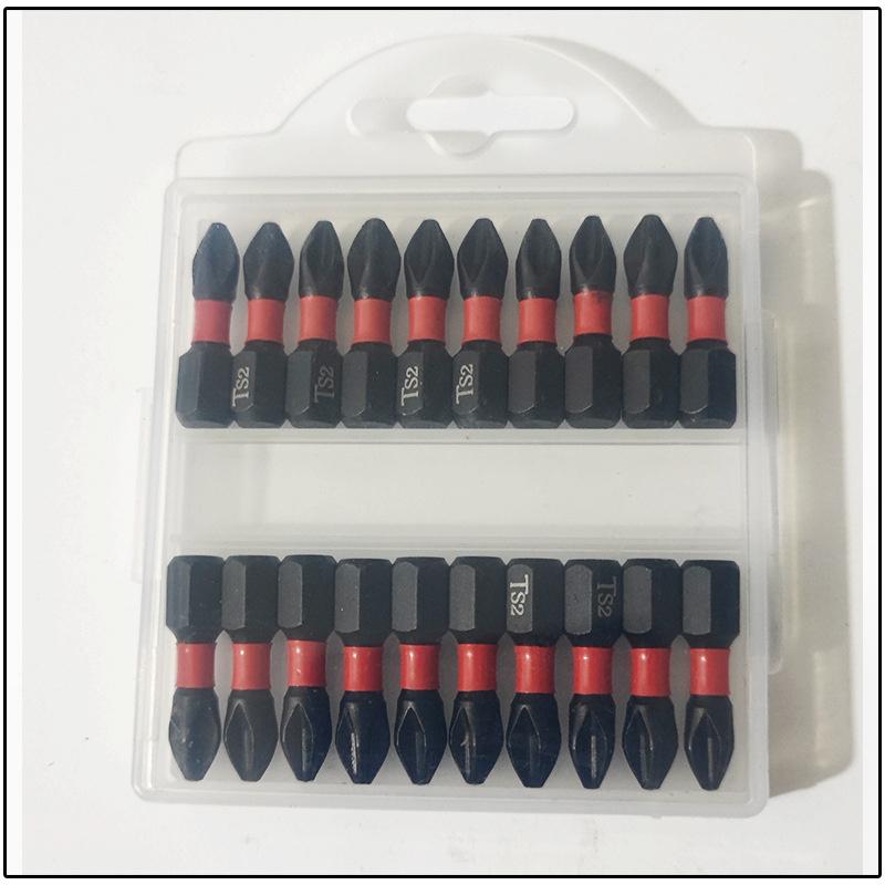 20pcs Anti-slip Cross Screwdriver Set Magnetic S2 Screwdriver Bit 25mm Hex Shank Impact Alloy Drill Bits Multifunctional Tools