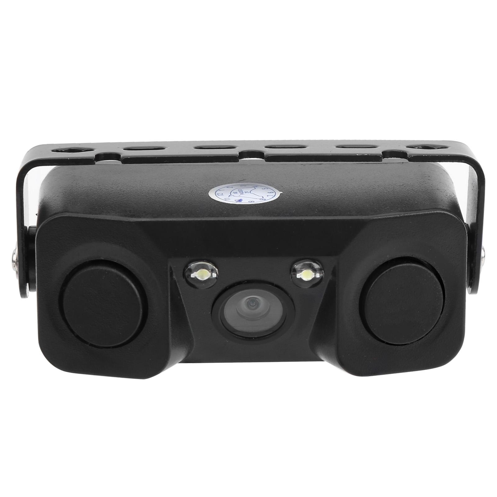 

Комплект камеры заднего вида для автомобиля с высоким разрешением, датчиком парковочного радара, светодиодной подсветкой, ночным видением