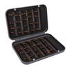 40PCS Fly Fishing Lure with Storage Box Stainless Steel Fishing Artificial Bait for Outdoor Fishing Enthusiast
