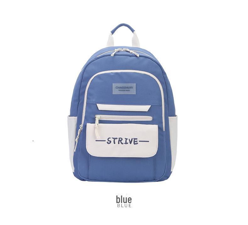 Korean Style Large Capacity Backpack for Female Students - Suitable for Elementary to University Levels