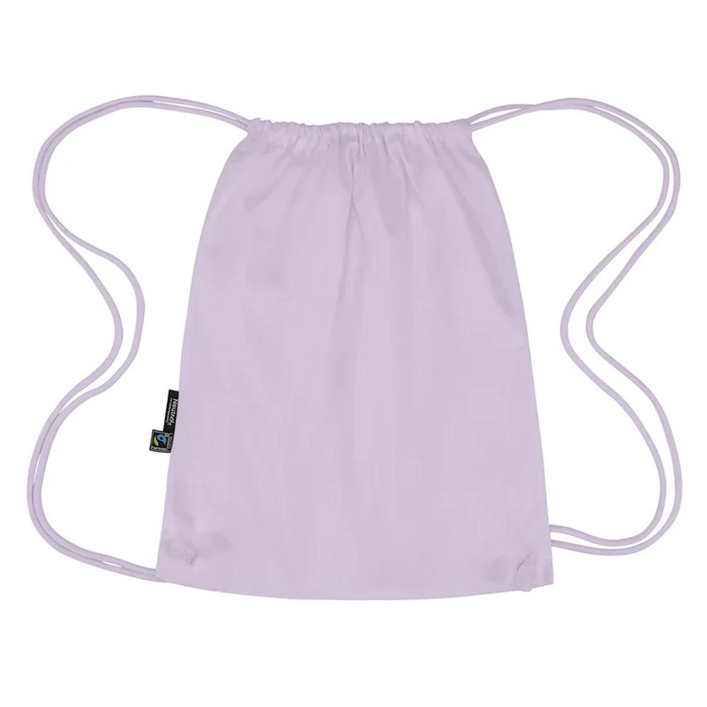 Neutral Plain Gym Drawstring Bag
