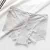 Underwear Women's Enlarged Mid Waist Lace Underpants Breathable Sexy Mesh Briefs Einson