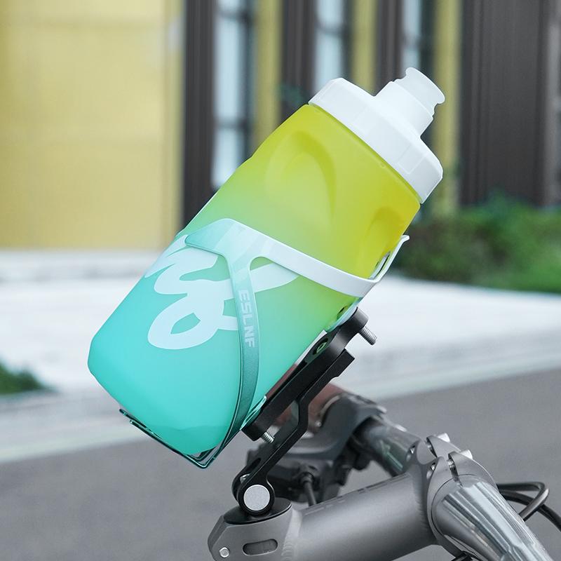 Aluminum Alloy Road Bicycle Stem Water Bottle Mount Adapater Adjustable MTB Bottle Cage Convert Bike Accessories