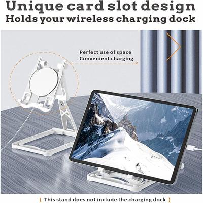 Handyständer Desktop-Handyständer, Faltbarer Tragbarer Handyständer, Einstellbarer Winkel, Geeignet für 4-12 Zoll Handys
