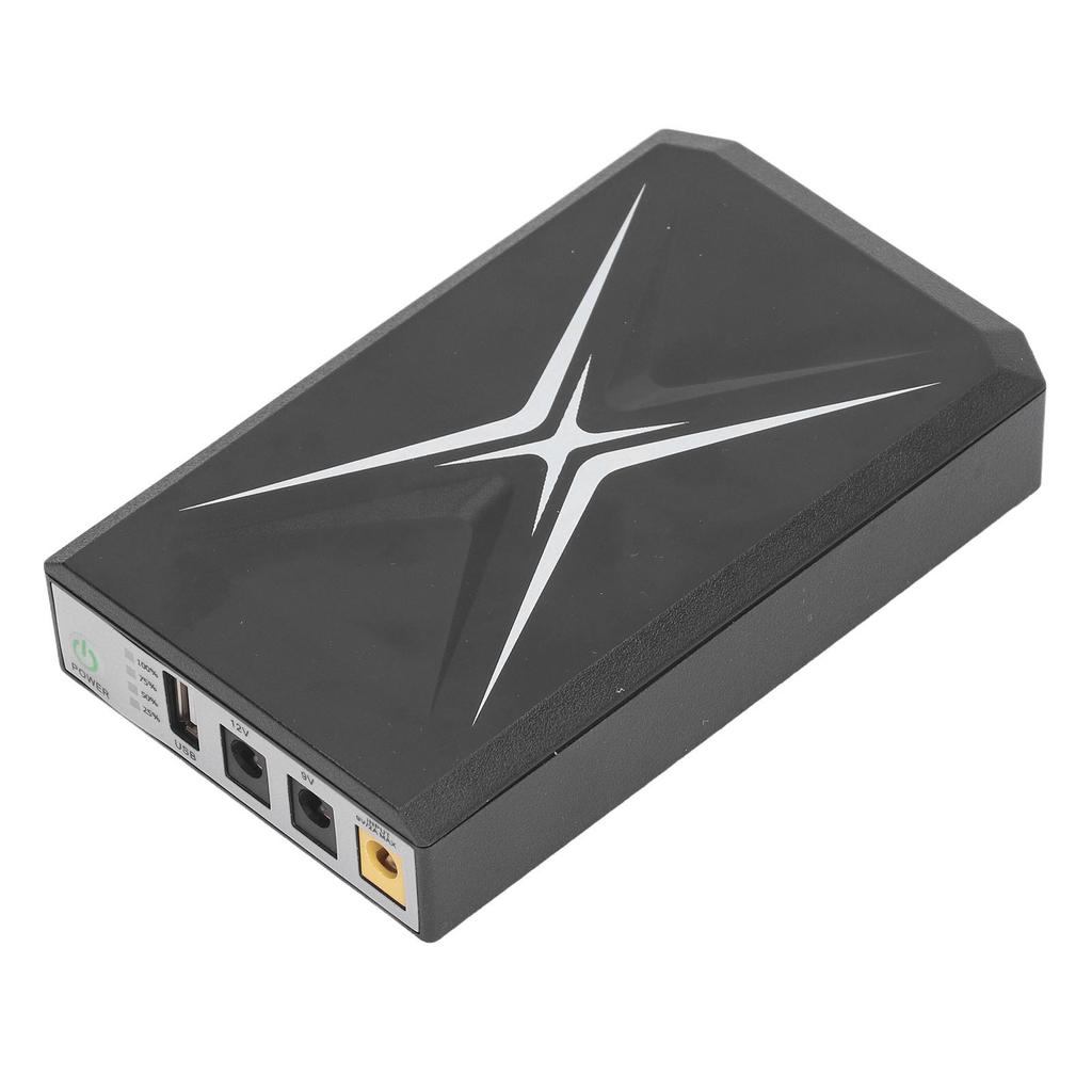 Uninterruptible Power Supply 8800mAh High Capacity Compact UPS System for Camera WiFi Router 9VDC Input