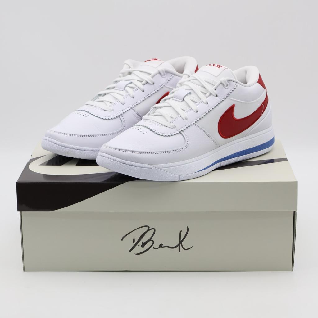 FJ4250-105 Nike Book 1 Cortez Forrest Gump White and Varsity Red (Men's)