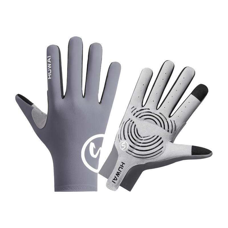 Mountain bike road bike self-propelled gloves breathable non-slip shock absorption horizontal bar fitness exercise men and women