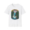 Unisex Softstyle T-Shirt Waterfall Nature Scene Outdoor Adventure Hiking