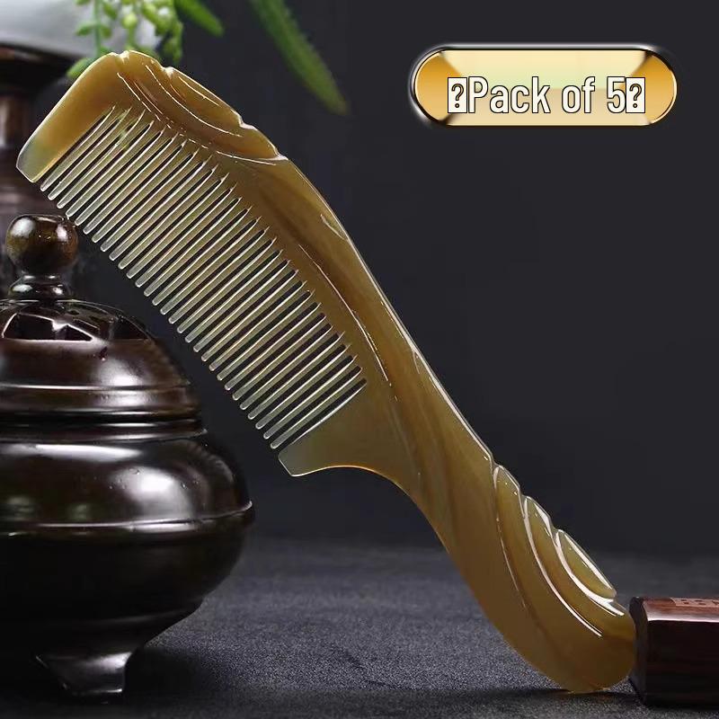 

Newcomer Ox Tendon Comb: Thickened, Durable Meridian Massage for Long Hair