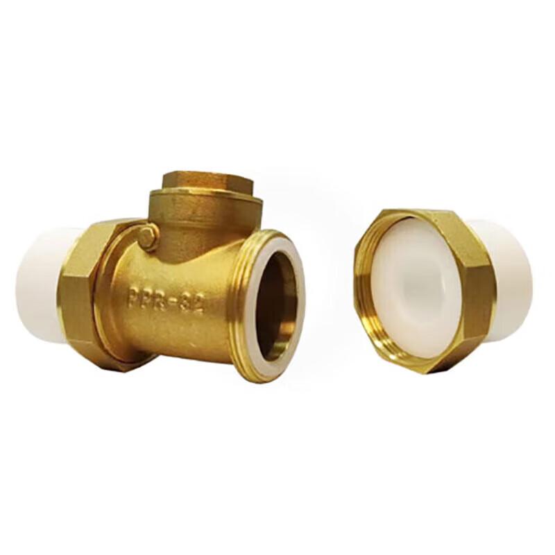 Hufan PPR Brass Double Union Horizontal Check Valve
