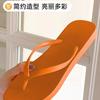 new colorful flip-flops bathing non-slip pinching feet summer travel couple portable cool slippers women's