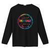 Social EMOTIONAL Learning T Shirt vintage Washed Soft Stylish Top For Everyday Wear graphic Unisex Slightly Comfortable