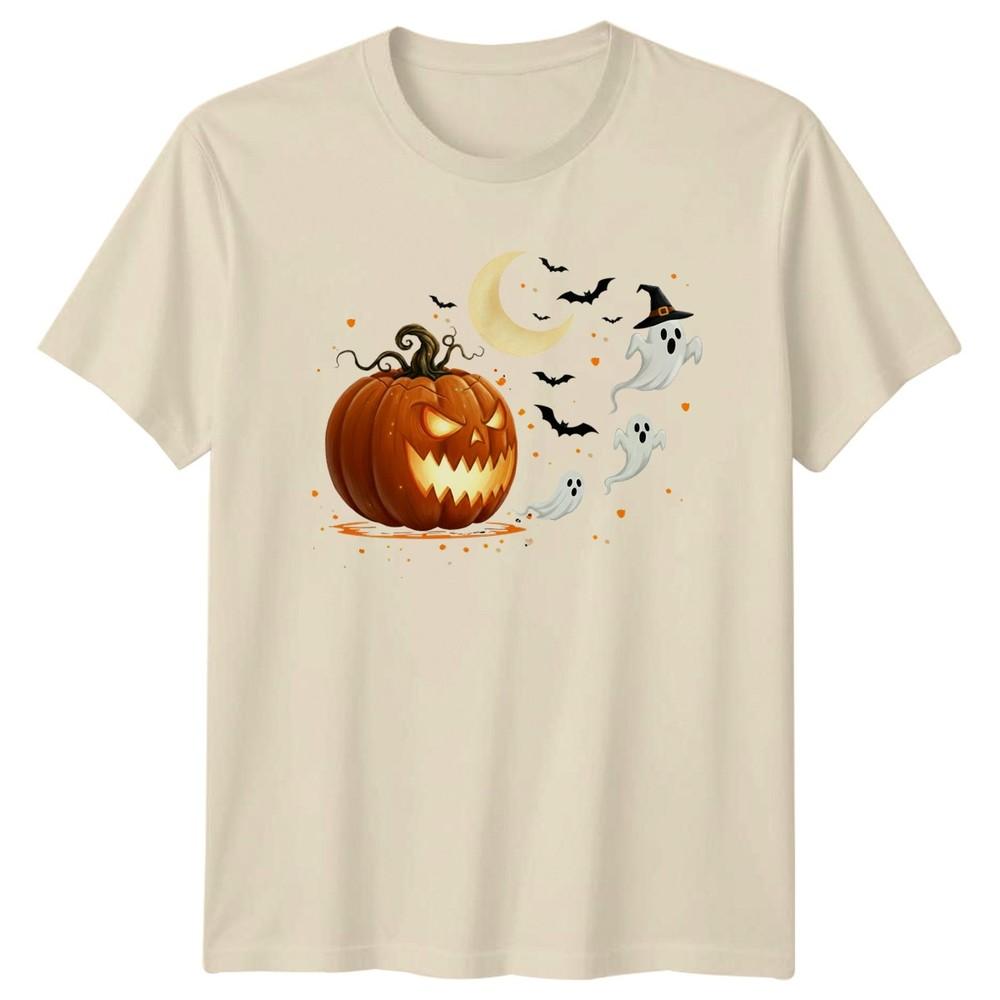 Scary Jack O Lantern Pumpkin Spooky TShirt Halloween Horror Costume