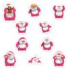 500 Sheets Cartoon AIYE Hello HOHO Sticker Roll for DIY Journal, Envelope Sealing, and Decoration.