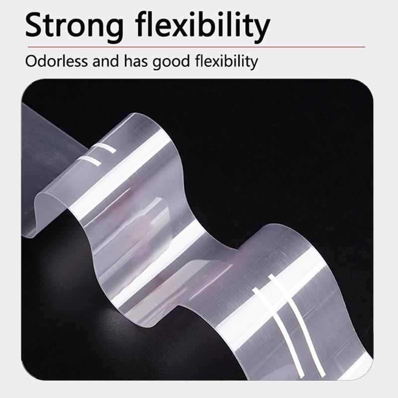Car Door Sill Transparent Threshold Trunk Bumper Stickers Protector Strips For Ford Focus Mondeo Kuga Fiesta MK7 Escort Explore