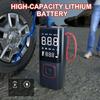 Upgrades Air Compressor ABS Tire Pump Air Inflator Portable Compressor High Efficiency Tire Pump for Motorcycles Bikes