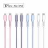 Hot Selling MFi Certified Silicone TPE Braid Type C for Fast Charging Cable PD Data Transfer for IPhone/Earphone