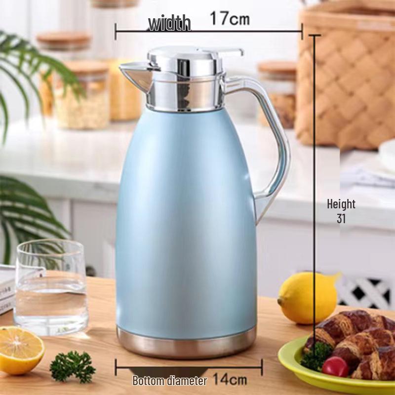 Large Capacity Insulated Stainless Steel Thermos Flask for Home Use
