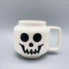 Creative Personality Cute Expression Ceramic Mug | Little Figure Head with a Smiling Face | Unique Gift Cup for Drinking Water.