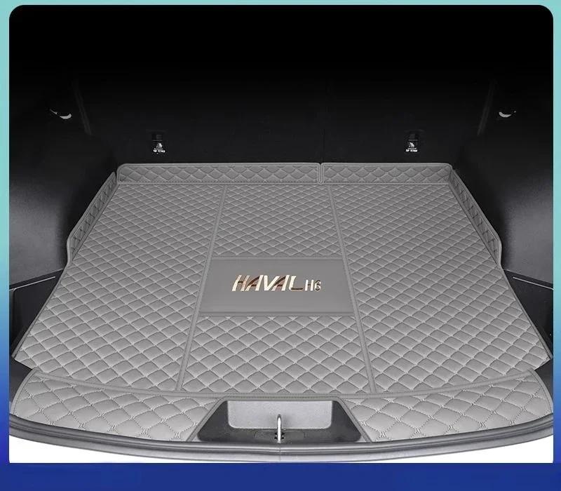 BGZ1 for Haval H6 PHEV Fuel  Accessories Car Trunk Mat 3rd Gen 2025 2024 Interior Protection Mat Leather Waterproof Conversion