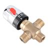 Brass Thermostatic Mixing Valve Water Temperature Pipe Basin Thermostat Control