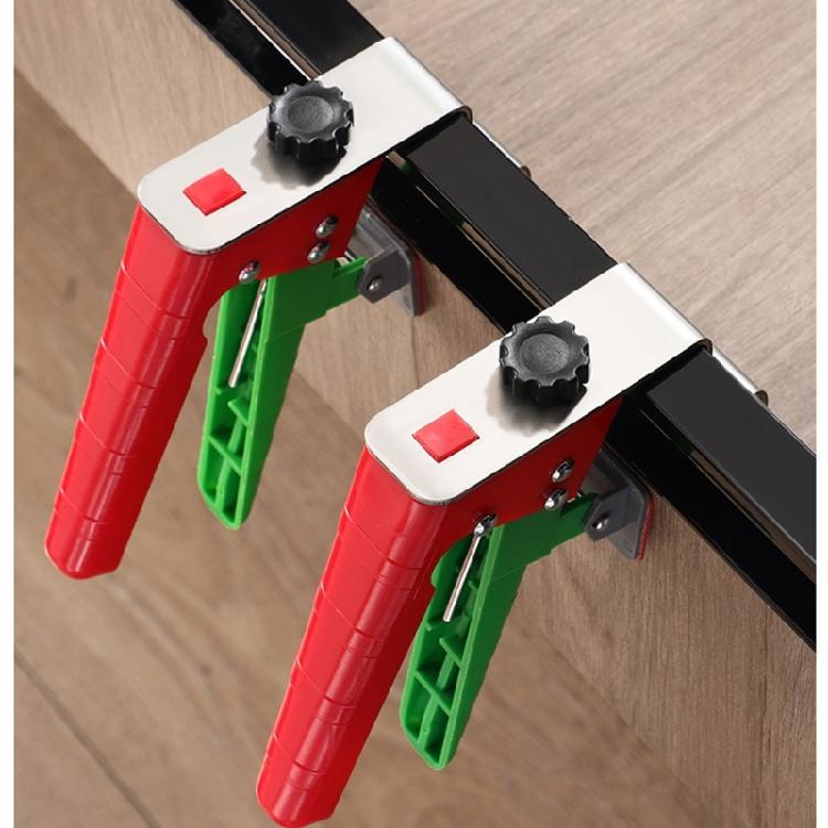Adjustable Cabinet Face Frame Clamp Mounting Clip Woodworking Jigs Tool for Secure Quick Drawer Front Panel Installation