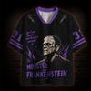 Halloween Retro Gothic Dark Unisex Jersey,Vintage Spooky Monster Lightning Graphic,Adult and Kids Available,For Party Festival