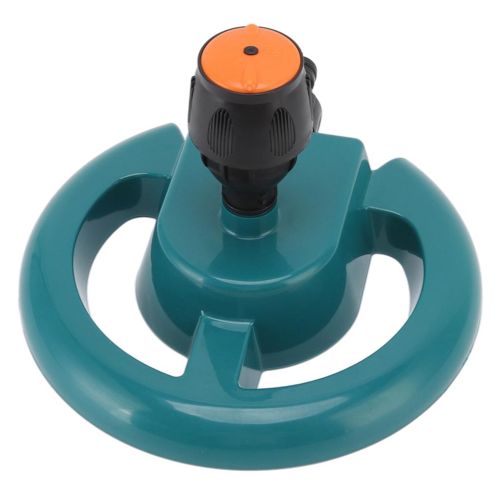 Gartensprenger Automatische Rotation 360 Grad Langlebige ABS Runde Basis Weit Verbreiteter Rasensprenger
