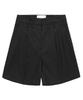 CNVS Cotton Pintuck Half Pants_Black