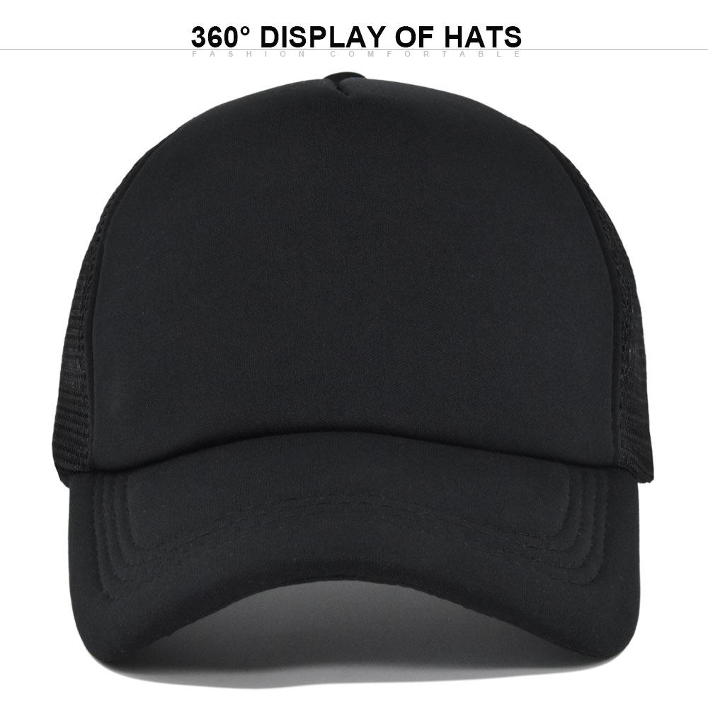 New 2026 Summer Mesh Baseball Cap for Unisex High Quality Adjustable Breathable Trucker Outdoor Sport Sun Hat Snapback Casquette