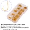 500Pcs Box High Carbon Steel Fishhooks Sharpened Barbed Circle Fishing Hooks Set 3 12 (#3)