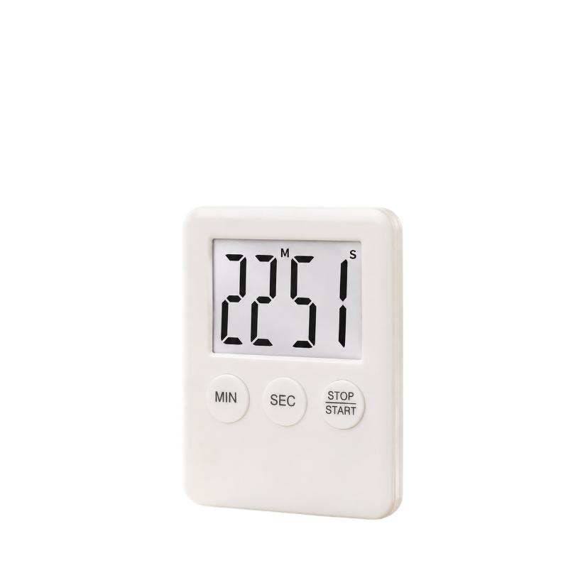 Magnetic Digital Kitchen Cooking Timer Multicolor Countdown Alarm Clock For Student Study Cooking Baking Time Management