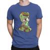 Kawaii Men T Shirts Happy Tree Friends Novelty Tee Shirt Short Sleeve Crewneck T-Shirts Cotton Printed Clothes