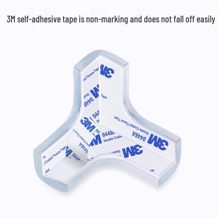 Transparent Silicone Edge Protectors for Coffee Table