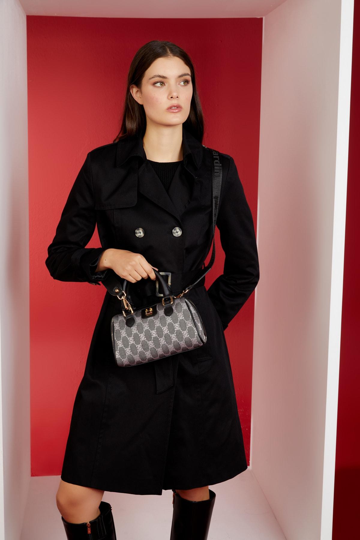 

Оригинальная серая роскошная сумка на плечо Pierre Cardin Серая женская сумка на плечо